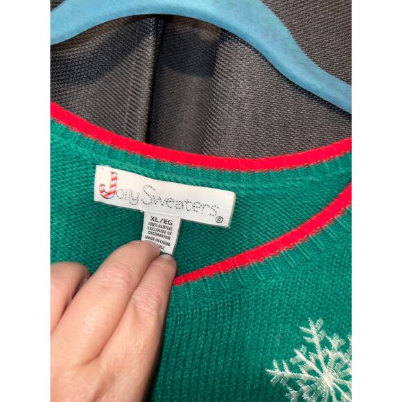 Ugly Christmas Sweater Xmas Size XL Dinosaur - Picture 2 of 3